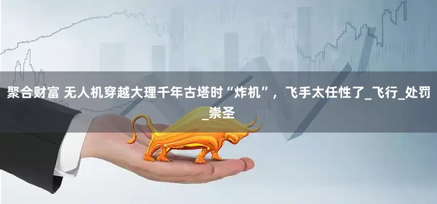 聚合财富 无人机穿越大理千年古塔时“炸机”，飞手太任性了_飞行_处罚_崇圣