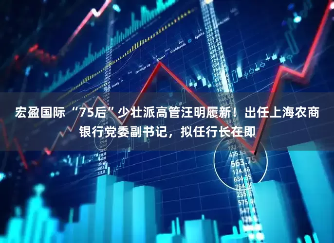 宏盈国际 “75后”少壮派高管汪明履新！出任上海农商银行党委副书记，拟任行长在即